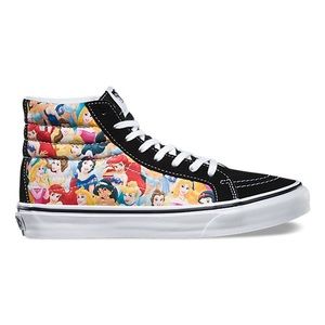 Vans Multi Princess Disney Sk8-Hi Slim W 7 / Y 5.5